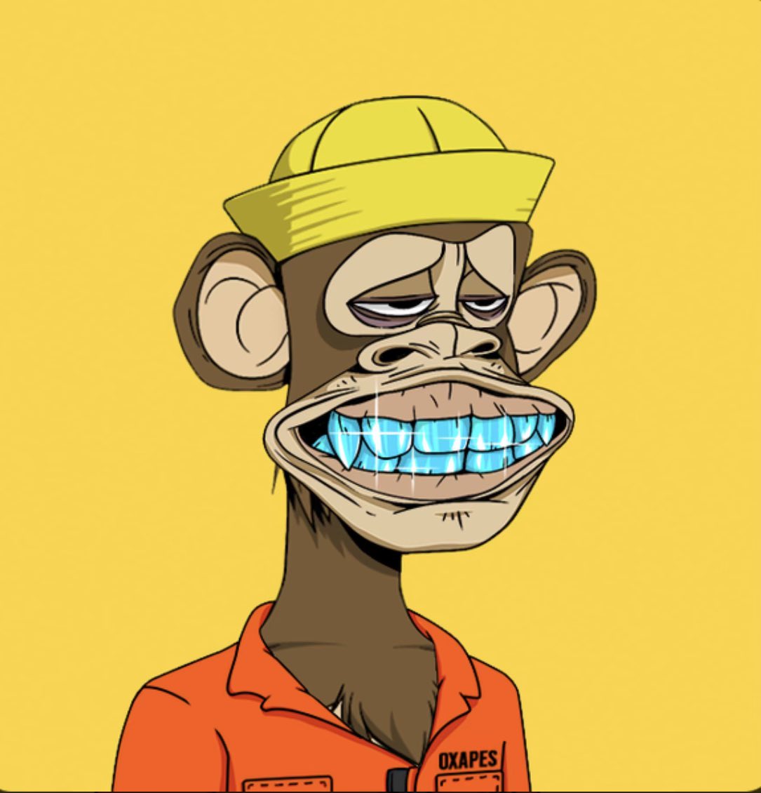 JohnnyDangandCo's tweet photo. The hype is real, loving the energy!!!Flawless Grillz with @0xApes_NFT 

How did I do ? 🟨💎🟨
#yellowgang #0xApes https://t.co/AH6GwkXZ4Y
