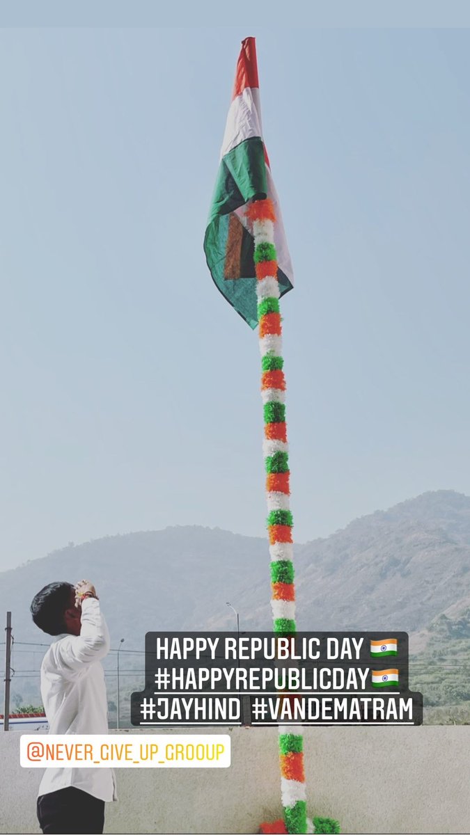 NGUGrooup's tweet photo. Happy Republic Day 🇮🇳 
#happyrepublicday🇮🇳 #happyrepublicday #jayhind #VandeMataram https://t.co/FIZfmd5Iw7