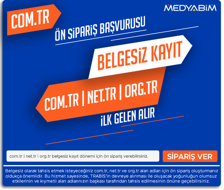 Belgesiz com.tr ön başvuruları başladı!
#comtr #belgesizcomtr #domain #domainkaydi