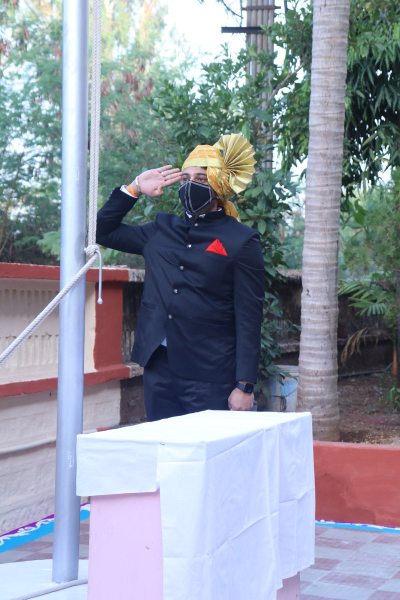 vikrantbj111's tweet photo. प्रजासत्ताक दिनाच्या हार्दिक शुभेच्छा..!!
    प्रजासत्ताक दिनानिमित्त जिल्हा परिषद परिसरातील ध्वजारोहण माझ्या हस्ते झाले. https://t.co/vjVrThG3gF
