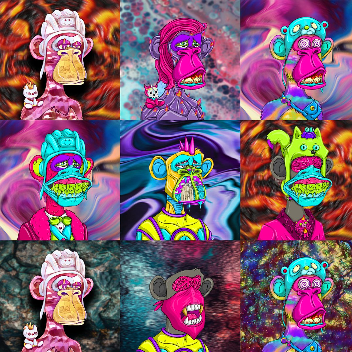 PsychicApeClub's tweet image. Psychic Ape Giveaway! 

Giving away 3 Apes

How to enter:
1. Like
2. Retweet 
3. Tag 2 Friends!

#NFT #NFTGiveaway #NFTCommunity #Solana #SolanaNFT #SOL #SolanaAirdrop #Solanart #SolanaCommunity #NFTCommunity #nftart