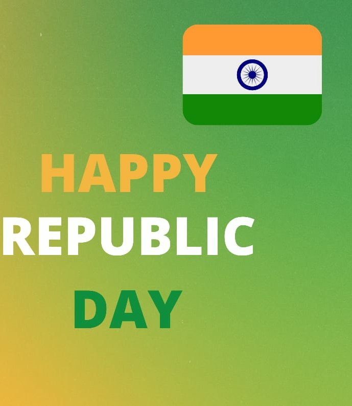 Jamunaboro1's tweet photo. Let the spirit of this Republic Day spread throughout the year and May we continue to have the feeling of patriotism infused in each day of our lives. #RepublicDay #VandeMateram #JaiHind #RepublicDayIndia https://t.co/6CdmmirOIL