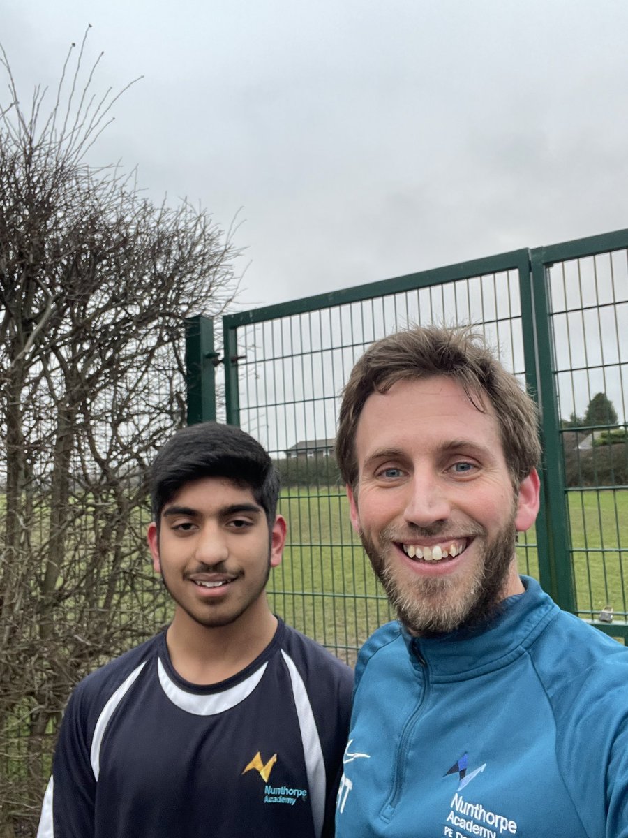 NunthorpeSPORT's tweet photo. Great effort from A. Saeed tonight running 5k with Mr Tooth as part of our get fit in January Night #greatwork #prettyquick #hardworkpays https://t.co/7yYe0vNq7R