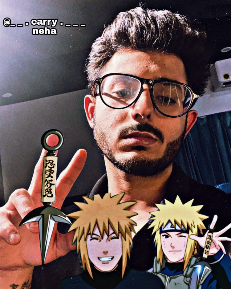 NEHADAS54167613's tweet photo. CARRYMINATI X NARUTO CHARACTERS 😌♥️
@CarryMinati https://t.co/5Ihu0slzj4