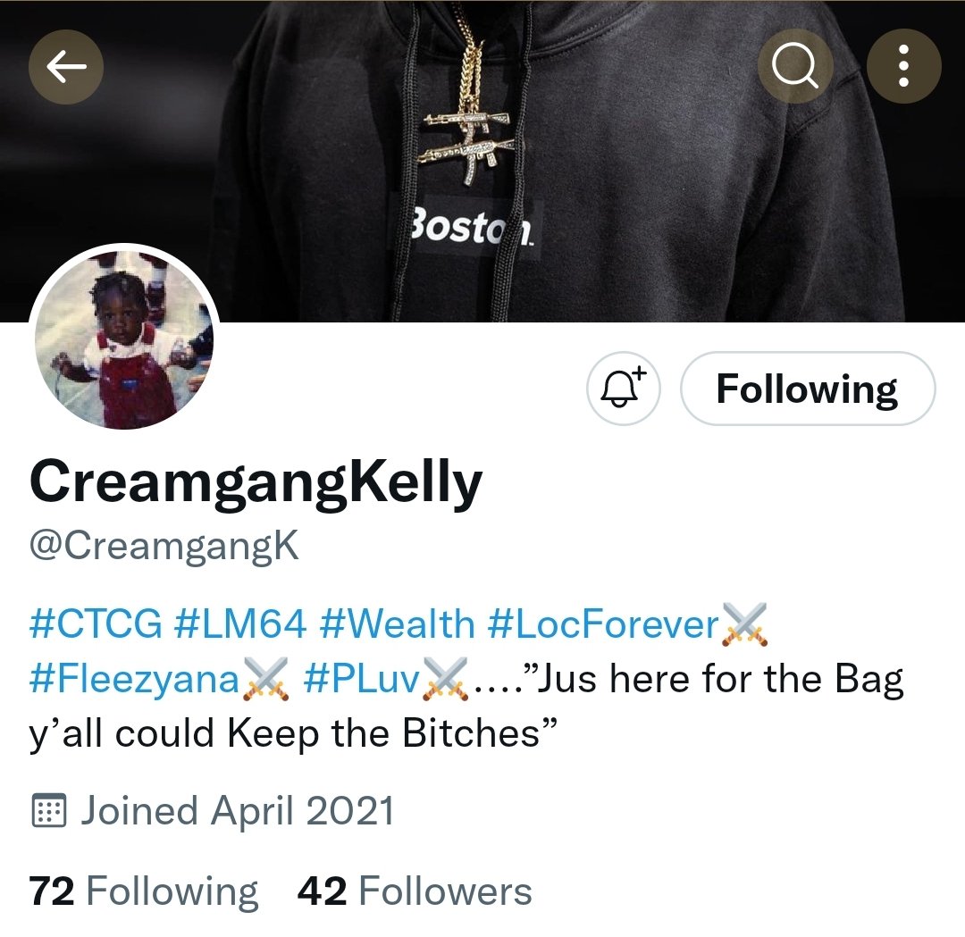 Shoutout to @CreamgangK one of the best up and coming artists from Boston, Massachusetts 👀🔥

Check out his new video on YouTube: youtu.be/nEtg2X4bLK0