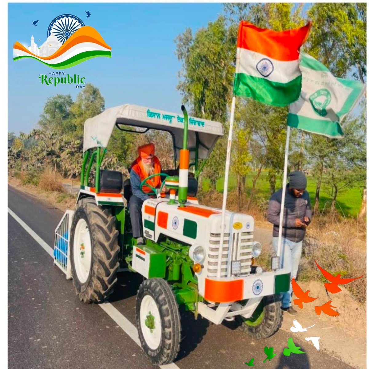 KisanMachine's tweet photo. गणतंत्र दिवस की हार्दिक शुभकामनाएं 🇮🇳
Happy Republic Day ..Jai Hind https://t.co/FTwfedikBQ