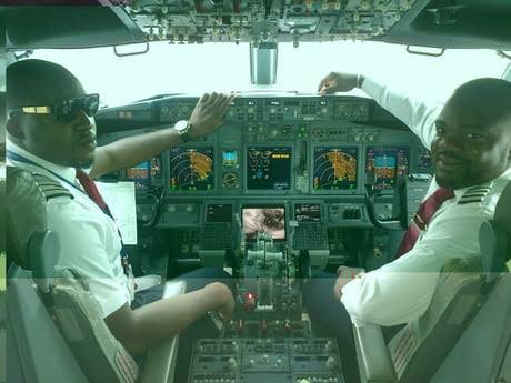 Nigerian Mohammed Abubakar who started his career as an aircraft cleaner, becomes a captain after 24 years of climbing the aviation ladder from the ground up.