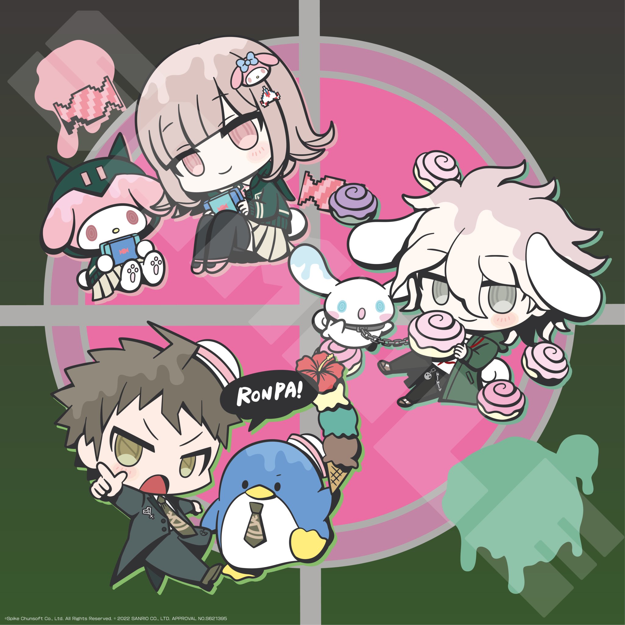 ダンロン×サンリオ A賞 ふわふわピロー ダンロン×サンリオ A賞 ふわふわピローの通販 by 和(なごみ)｜ラクマ