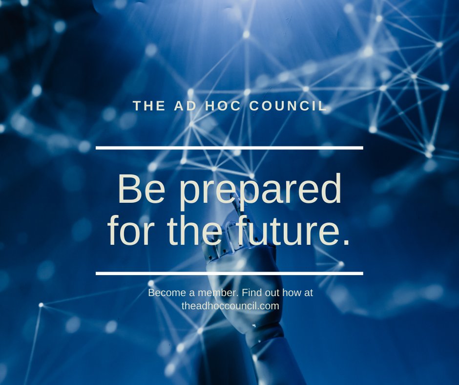 Join the Ad Hoc Council and stay ahead of the curve: lnkd.in/gadgnGYG

#AdHocCouncil #growth #EU #policymakers