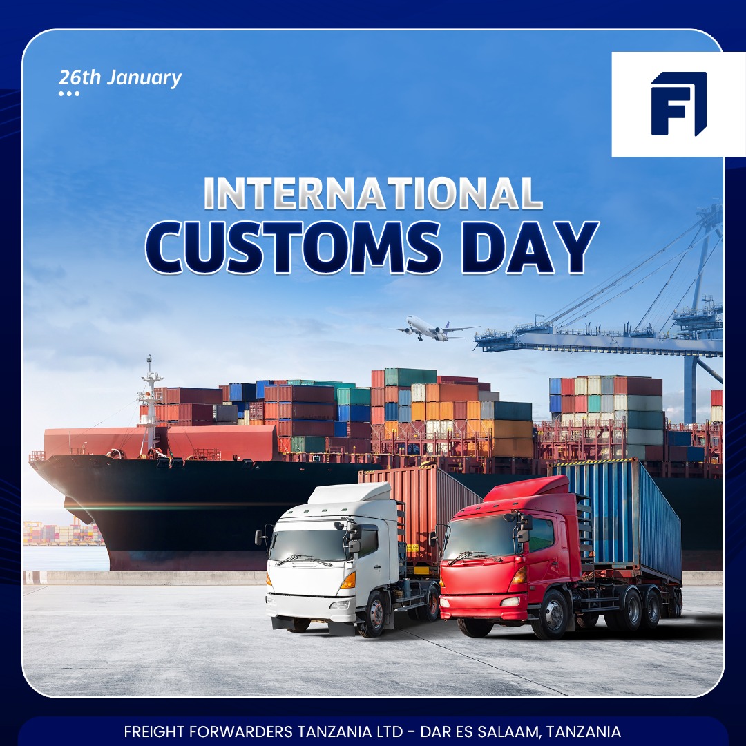 FFTanzania's tweet photo. January 26 is celebrated as the #InternationalCustomsDay. 
It is the day designated to honour the custom officials and agencies for their function in taking care of the flow of goods across the world borders https://t.co/IpTo91y3hs