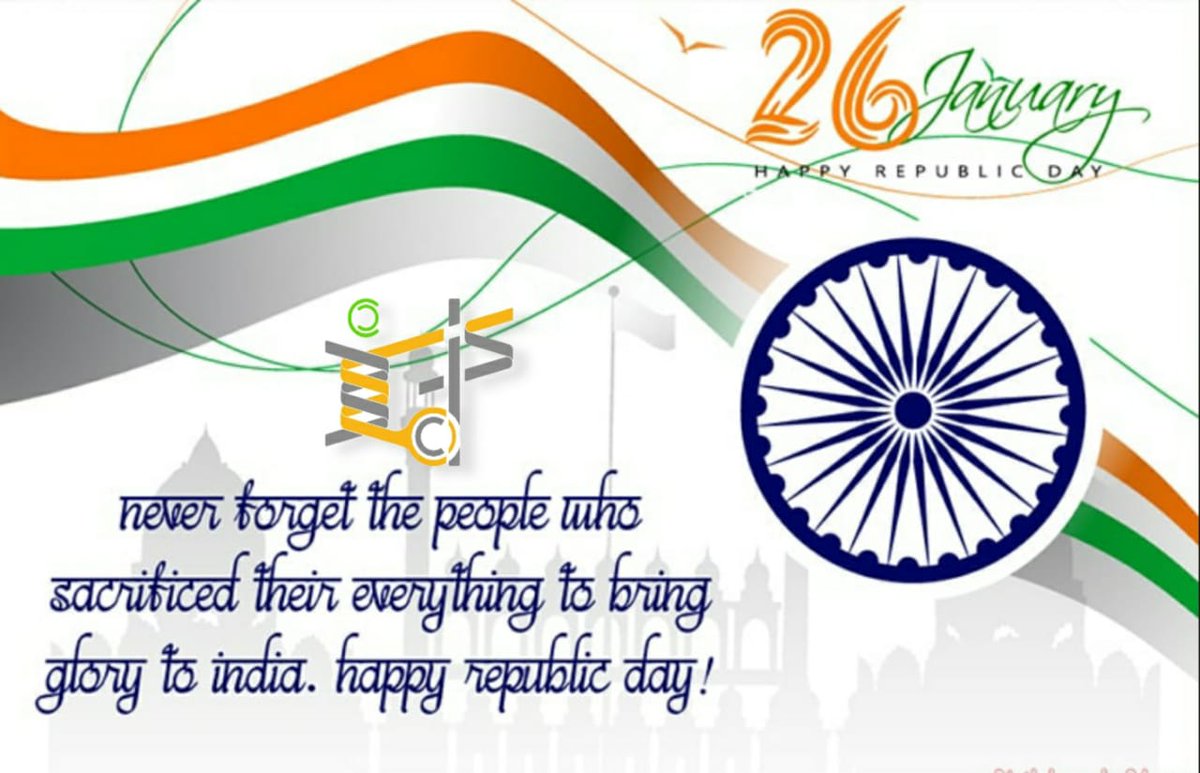 IDSPL3's tweet photo. IDSPL family wishes you a happy 73rd #RepublicDay.
#Jai Hind. https://t.co/QSEtEHg6Bj