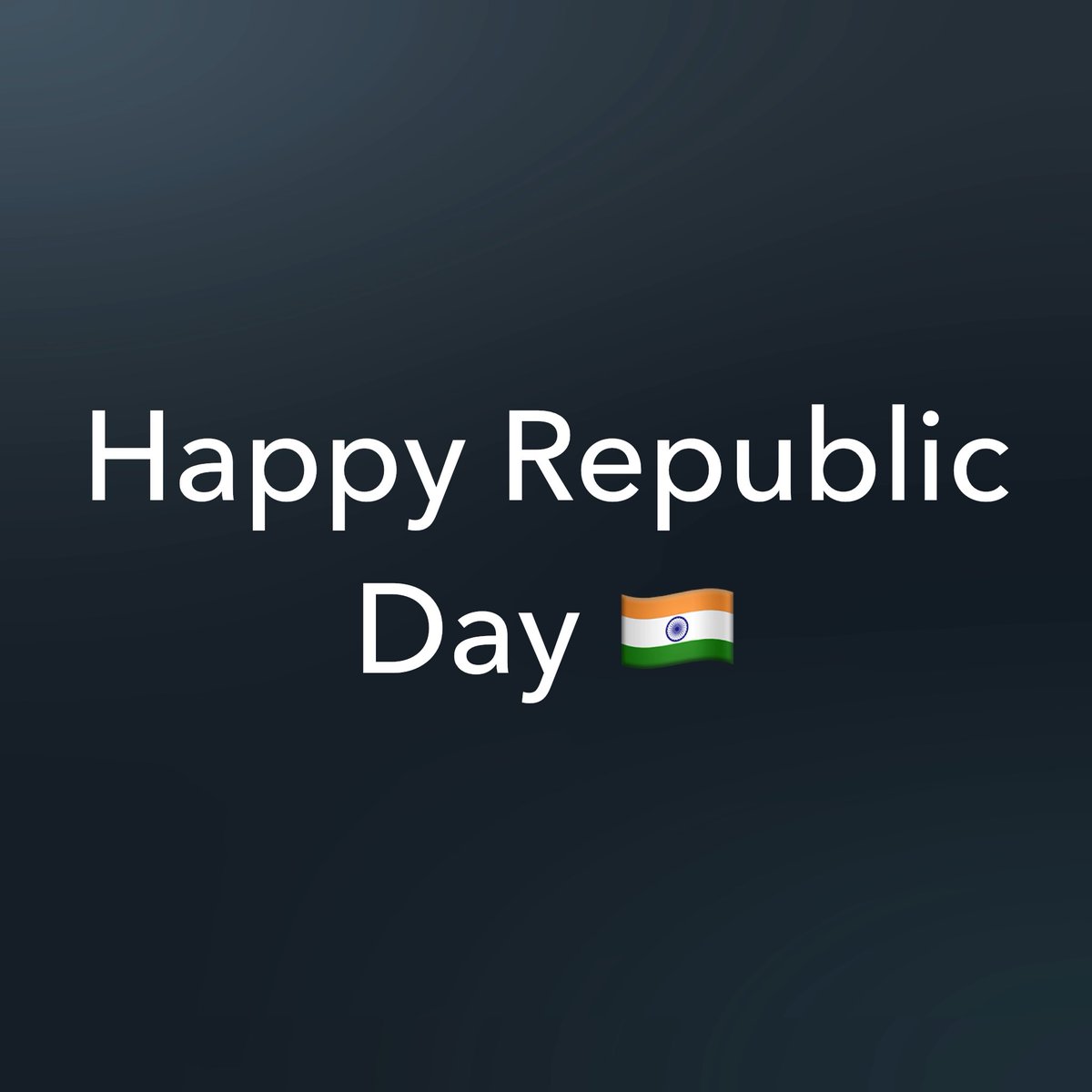 Mallikarjun1693's tweet photo. Happy Republic Day 🇮🇳 https://t.co/o8nFeiGPGp