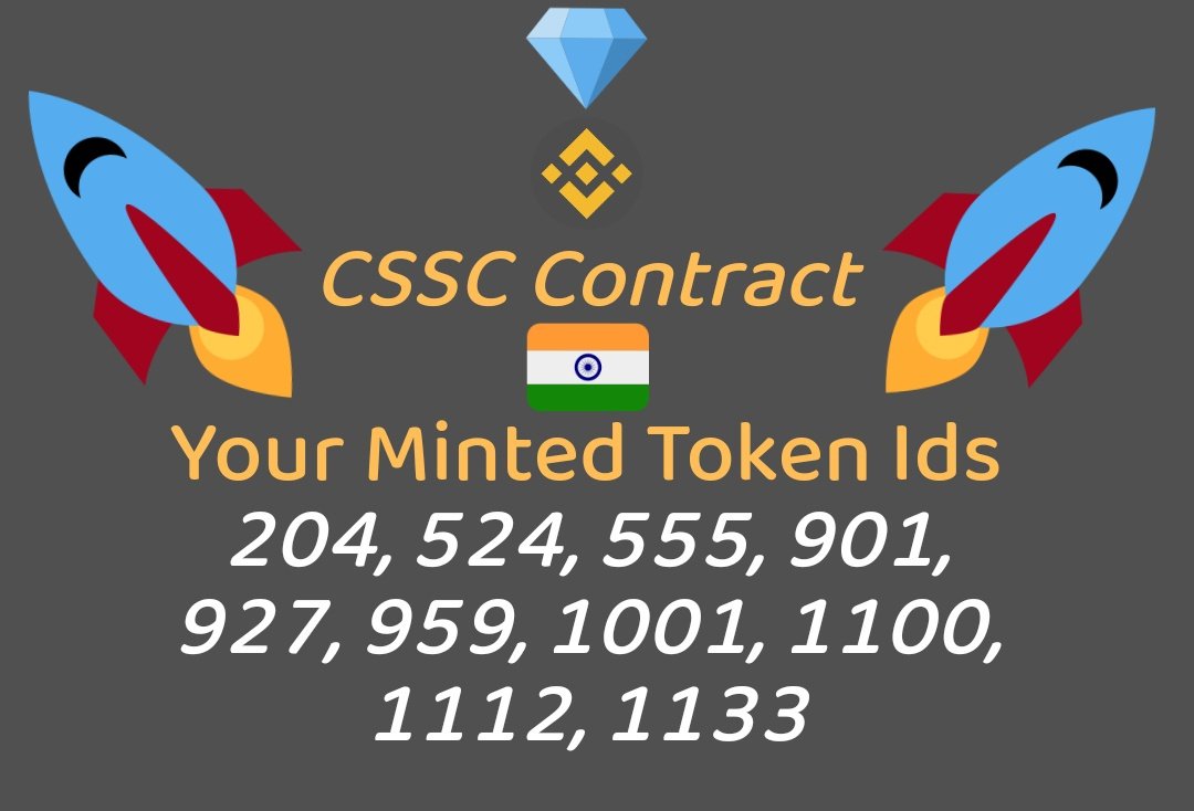 RUTURAJB's tweet image. SWAGAT NAHI KAROGE HUMARA 😎

TO INFINITY &amp;amp; BEYOND 🔥🚀💫
MINTED 10/10 @cssclub_ ⭐

CRYPTOSAUGA SUPERSTARS CLUB 🌌
@kunalkamble @CryptoSauga 🌠
@WazirXNFT #NFTCommmunity 
#CSSClub #Binance