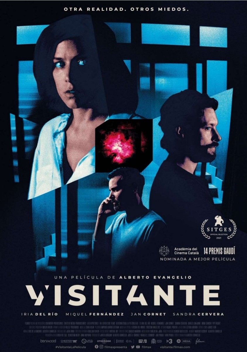 "VISITANTE" de @alberto_evangelio ya tiene fecha de estreno. 11 de Febrero en Cines. Os esperamos!!!
👻🎬😊
.
#visitantelapelicula #movie #spanishcinema #visitant #valencia