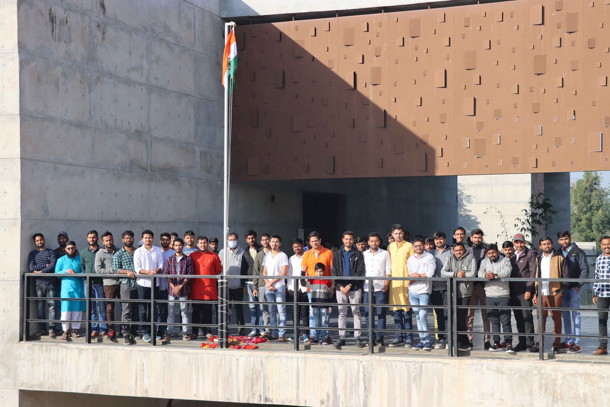 #RepublicDay
Republic Day celebration at iCreate Campus
#iCreateWithYou <a href="/JaloteAnupam/">Anupam Jalote</a> <a href="/siddharthprk/">Siddharth Pareek</a>