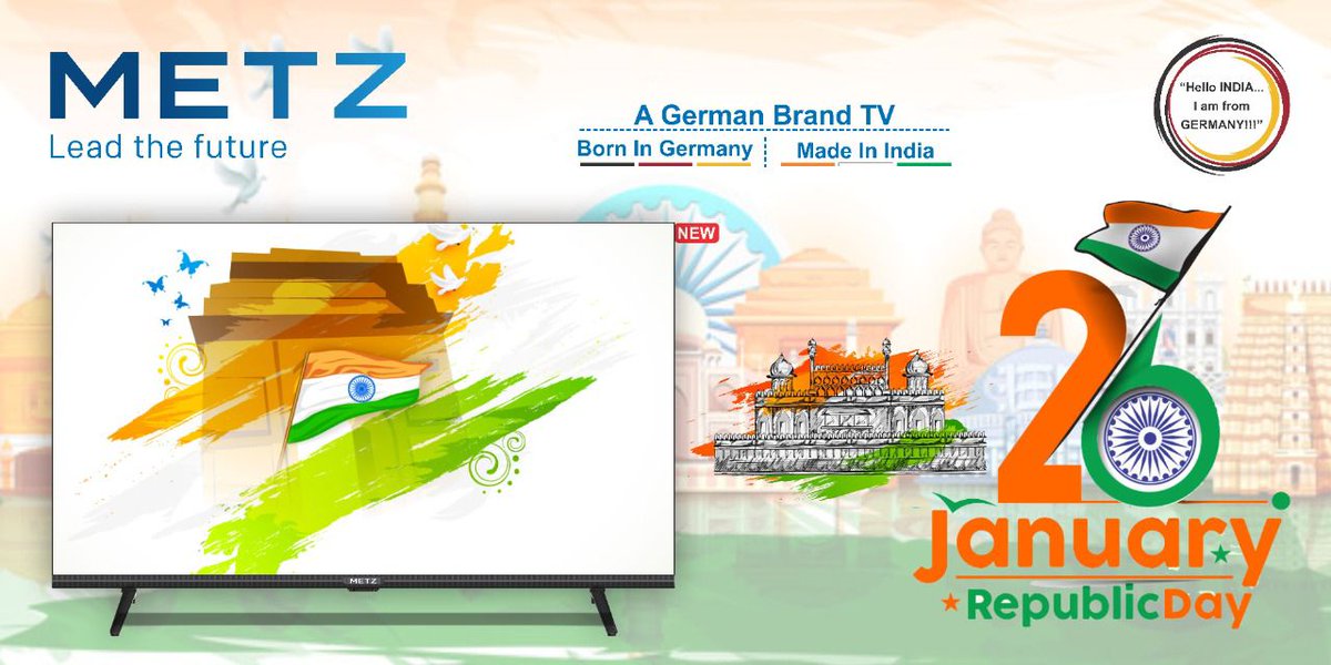 Chandan23aug's tweet photo. Hi from METZ LED TV(A German brand) https://t.co/8SIJDCKiX4