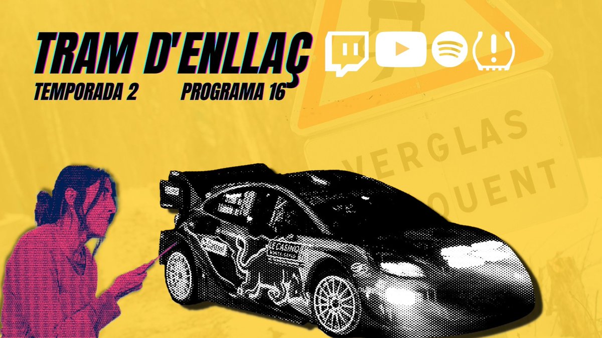 Motor_Esport's tweet photo. 🔴 TRAM D'ENLLAÇ | Temporada 2 Programa 16 | Les misèries de Monte-Carlo 

➡️ El programa d'avui serà com el divan de la consulta del psicòleg. No portem cap convidat, ens escoltareu a nosaltres. 

🕤 21:30
🔗 https://t.co/iTIaB8GsF5 https://t.co/9rjZPrLyDc