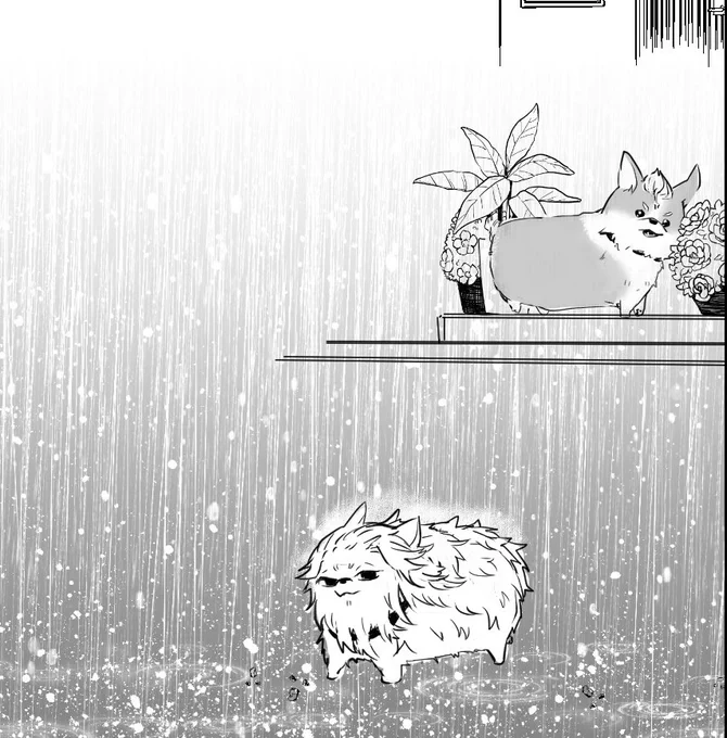 ☔️みっちの帰りをまつ🐶※パロ 