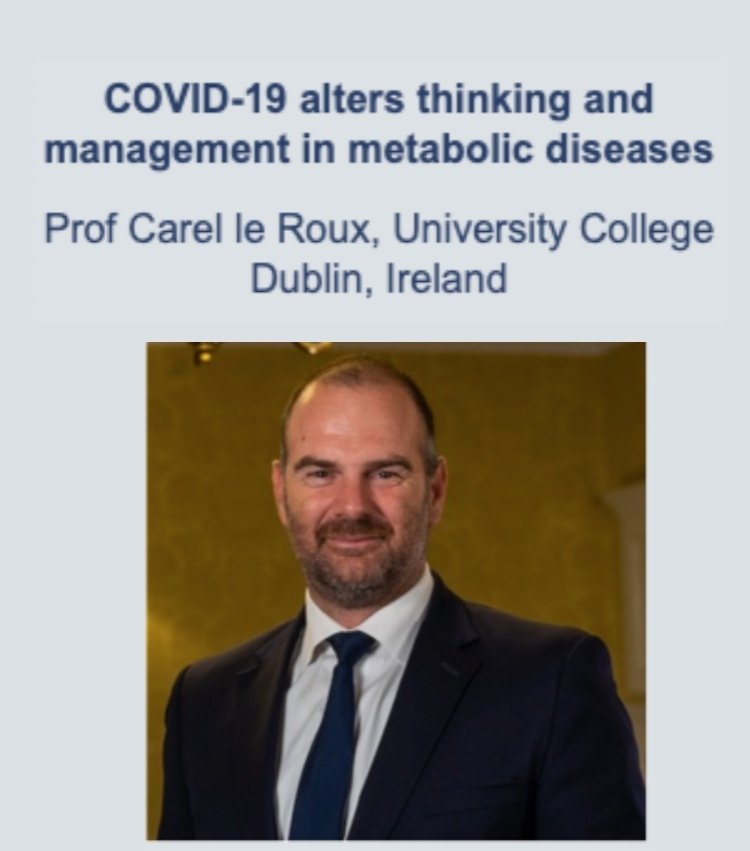 CMHRU_ZA's tweet photo. CMH CONGRESS SPEAKER UPDATE: Prof le Roux trained in #metabolicmedicine  @bartshospitalSt &amp; Hammersmith Hospitals. He then moved to @ucddublin for the Chair in #ExperimentalPathology &amp; is a Prof of #metabolicmedicine @ulsteruni &amp; Extra-ordinary Prof of #Chempath at  UofPretoria https://t.co/xUQwmwOkDC
