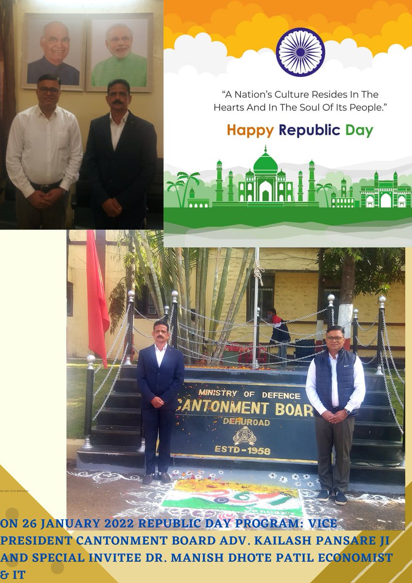 mdhote's tweet photo. In 26 January Republic day. https://t.co/3IRDjvDOl2
