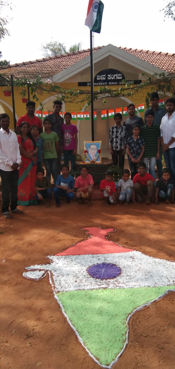 odanadi_t's tweet photo. 73rd #RepublicDay #celebration at Odanadi.

#JaiHindJaiBharath https://t.co/XIf0XjQVfh