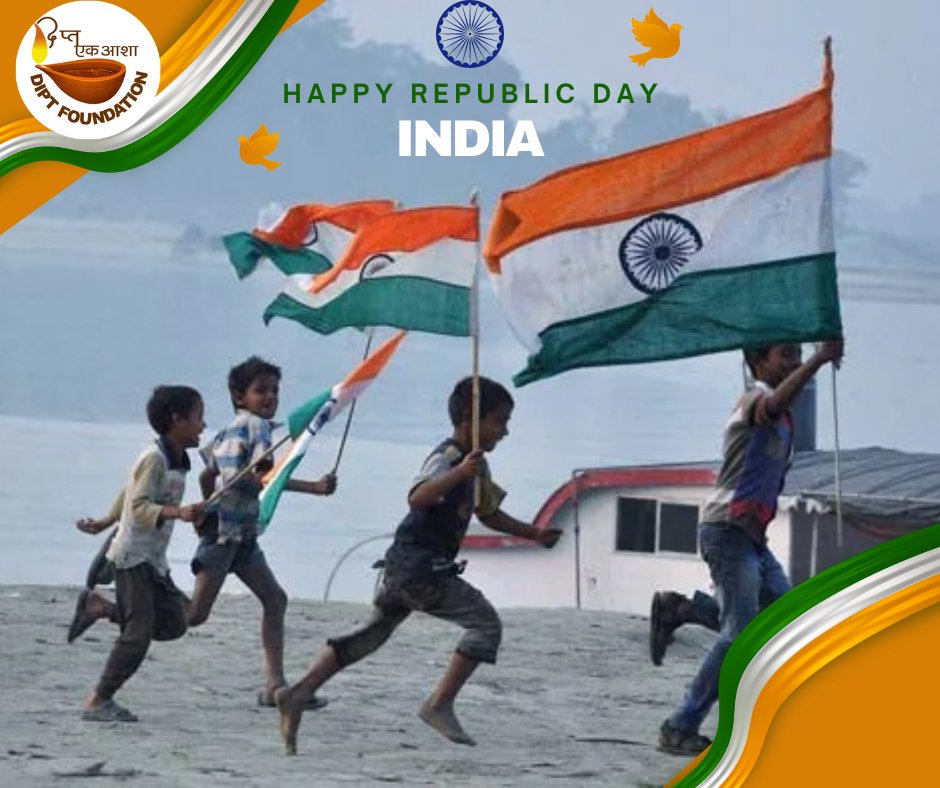 dipt_foundation's tweet photo. Happy Republic Day.

#childempowerment 
#NGO 
#womenempowerment 
#diptfoundation https://t.co/aBBAPaLkQ7