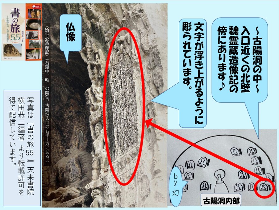 臨書№31は龍門二十品の一・始平公造像記です。 最大の特徴は～拓本の字