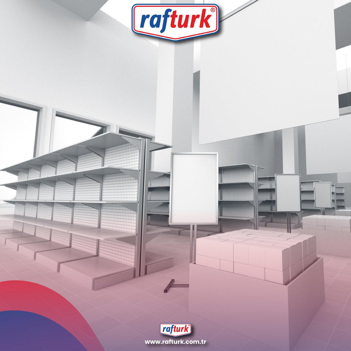 Rafturk's tweet photo. Reach Your Maximum Potential!

Get the commercial conversion you deserve much faster with our high quality and long lasting supermarket shelving systems!

👉 https://t.co/y0xPGxPmY7

🌍 https://t.co/Ywn11mqqwL
📧 info@rafturk.com.tr

📞 +90 212 563 07 07 (Export Department) https://t.co/cMCghPzpvG