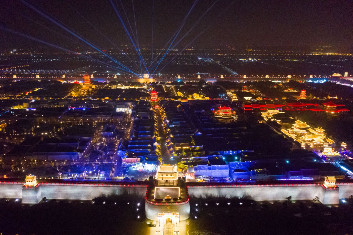 Folklor34837693's tweet photo. To welcome the arrival of the Chinese New Year, the ancient town of Taiyuan, Shanxi held a lantern activity. #chinesenewyear #china #lantern #culture #feistival https://t.co/jmVoxy7beH