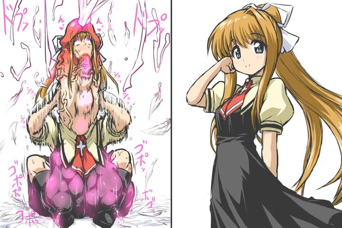 昔描いたやつ
【R-18G】陰茎化の途中経過的なアレ

これが非表示になっていればこのスタイルで活動して行こうと思う 