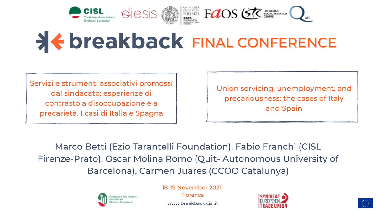 BreakBack European Project tweet media