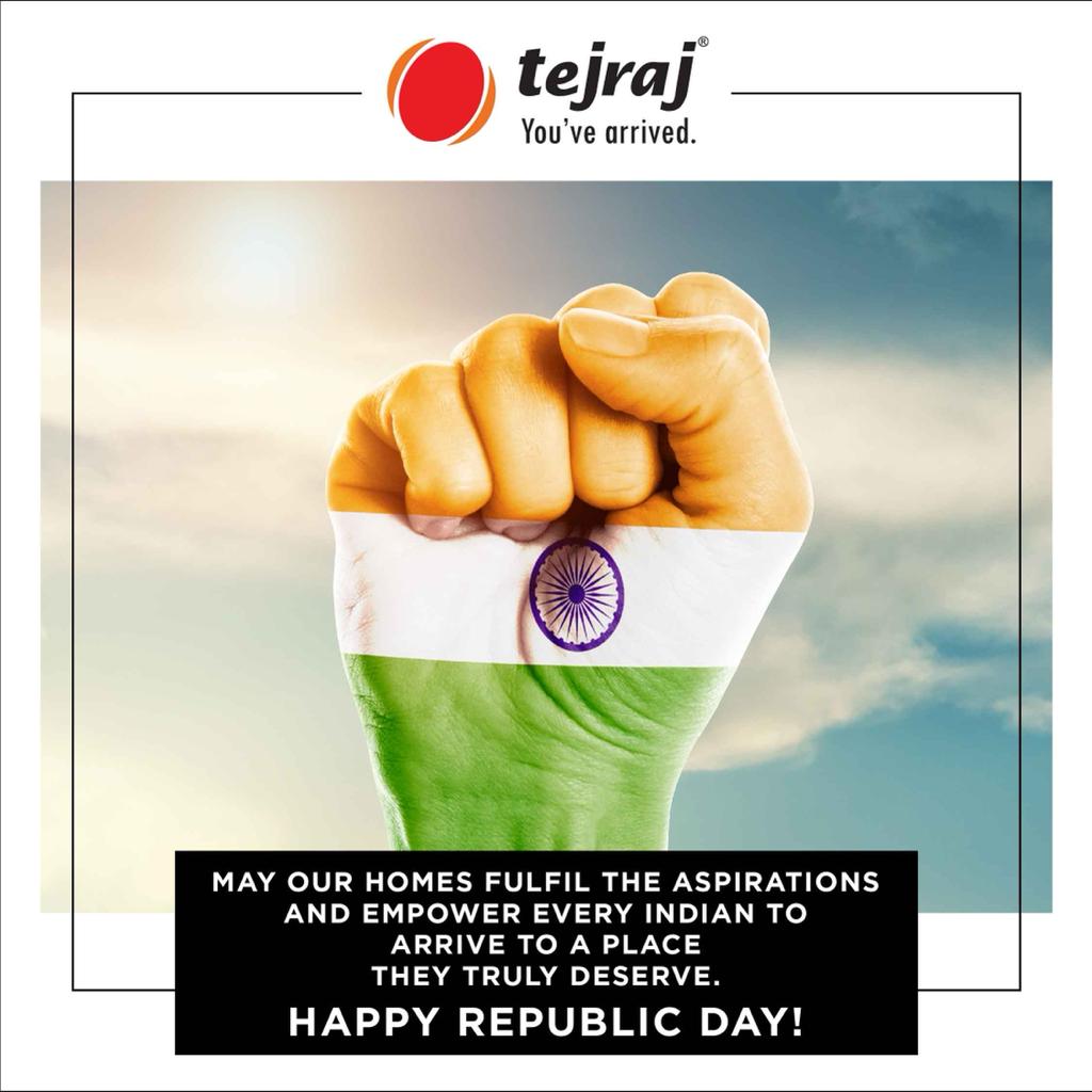 tejrajgroup's tweet photo. Tejraj Group wishes you a Happy Republic Day!

#republicday #happyrepublicday #republicday2022 #republicdayindia #tejrajgroup https://t.co/CVBlUIIBpq