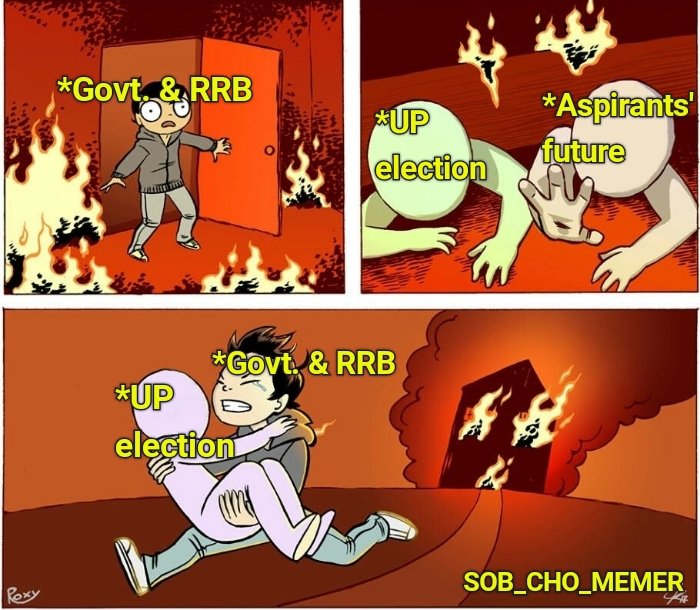 chanujkasana04's tweet photo. #RRB_NTPC
#RRB_NTPC #RRBGroupD #JusticeForStudents 
They're busy in coming election 
Students' right &amp; future do not matter for them. https://t.co/Jkcq80l6qT