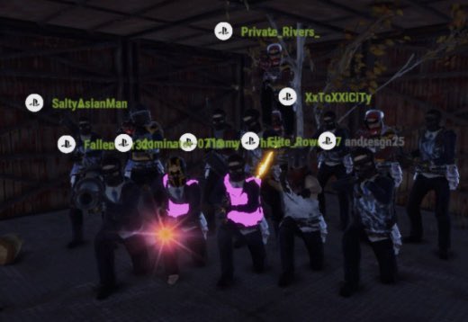 Zack20431458's tweet photo. @DxmnLorenzo @cuteassnigga @arbiter0015 @playrustconsole haven’t played with em in a couple wipes but this was the only photo i found of the zerg i was in it was a 40 man sadly i don’t have them all in one photo due to time zones but yeah it was an issue https://t.co/jgxyWKvUL5