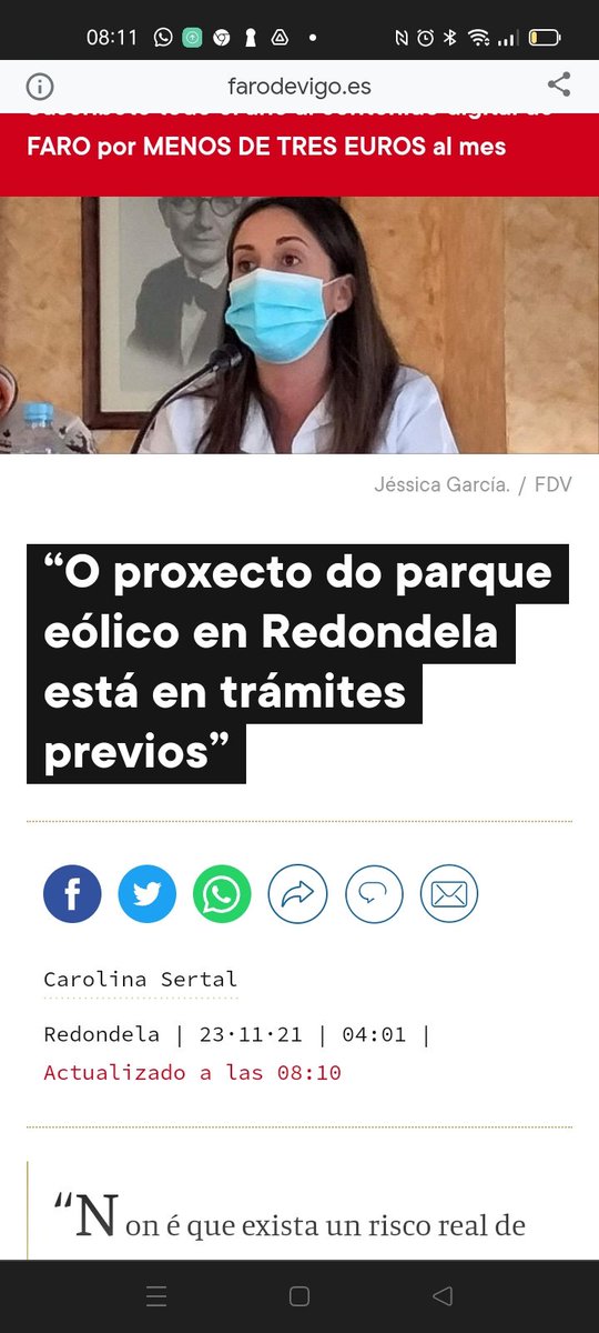 xcgcampo's tweet photo. #Redondela #Reboreda Imos continuar traballando ata que a Xunta retire grande parte dos nosos montes do Plan Eólico. Somentes están ao servizo das grandes corporacións que buscan o seu lucro particular https://t.co/vcmEPry8O9