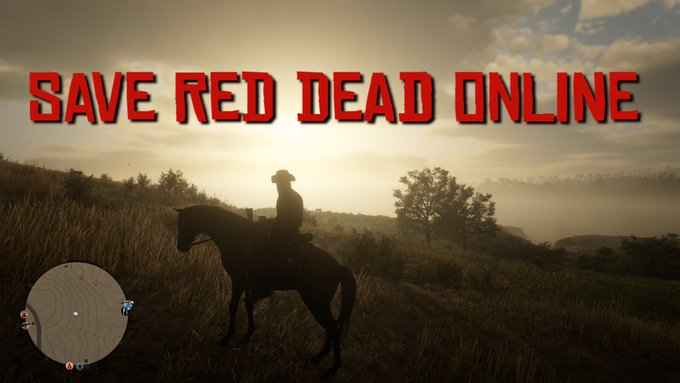Pzykkodaddy's tweet photo. #SaveRedDeadOnline https://t.co/AJ6SgKhONG
