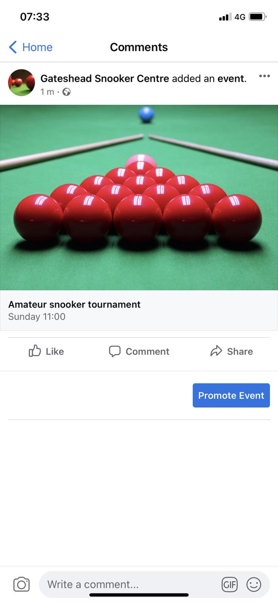 GatesheadSnook1's tweet photo. Gateshead monthly snooker tournament is this Sunday!! 11:00am start £10 entry https://t.co/QGLI9HBDOI