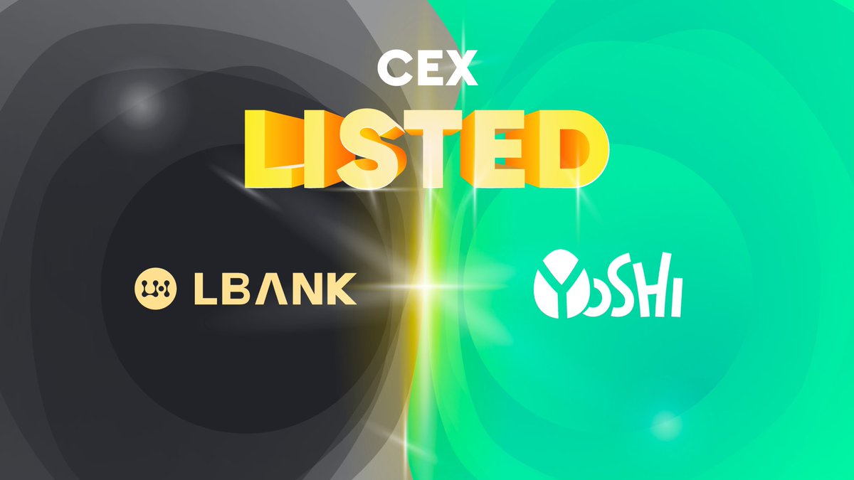 YoshiExchange's tweet image. 🔥 $YOSHI lists on @LBank_Exchange 

Register and deposit on: 
👉 lbank.info 

In advance to be able to #trade ASAP!

#LBank #CEX $FTM #BinanceSmartChain