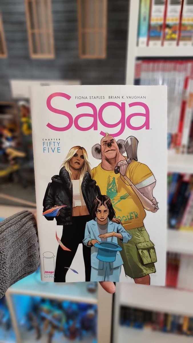 asteroidmcomics's tweet photo. SAGA RETURNS IN CONTROVERSIAL FULL FORCE!

Save yourself an awkward conversation and don't read Saga in the same room as your parents!

Grab yourself a copy at https://t.co/wks48L9U45

#Saga #ImageComics #NCBD https://t.co/b2JkSEcSvb