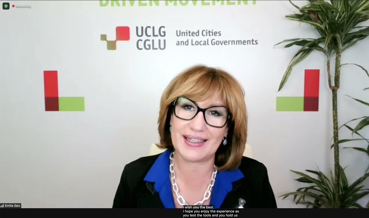 Emilia Saiz Secretaria General de CGLU