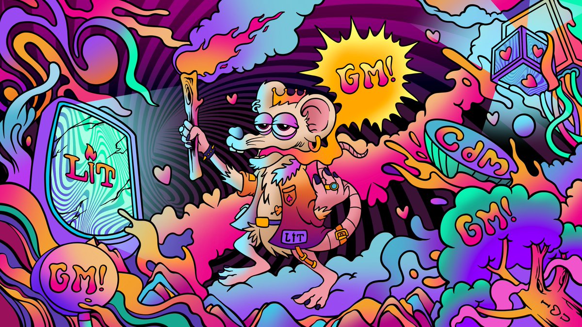 0xGMmf's tweet photo. Today, the lucky ones, in your wallet you will find:
"LITizen I: GM"

This NFT collection consists of 3 hand drawn digital art in honor of the GM culture. To make it interesting, rarity is infused into this collection.

OS Official link: 
https://t.co/2MtGIYWbG1

6/ https://t.co/IgOsSb1ZJi