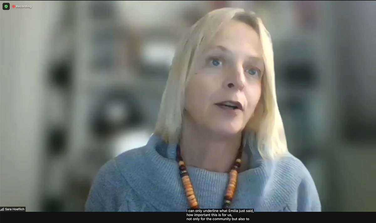 Sarah Hoeflich, Directora de Aprendizaje