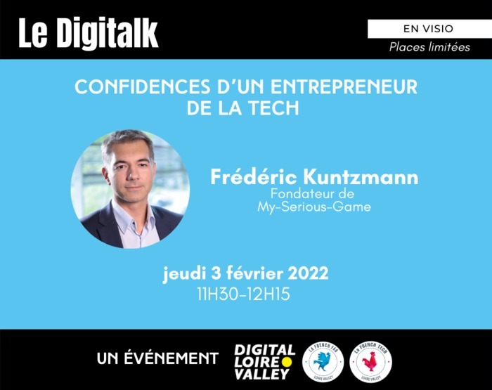 📅 À vos agendas ! Le Digitalk : Confidences d’un entrepreneur de la tech 👉openagenda.com/digitalloireva…