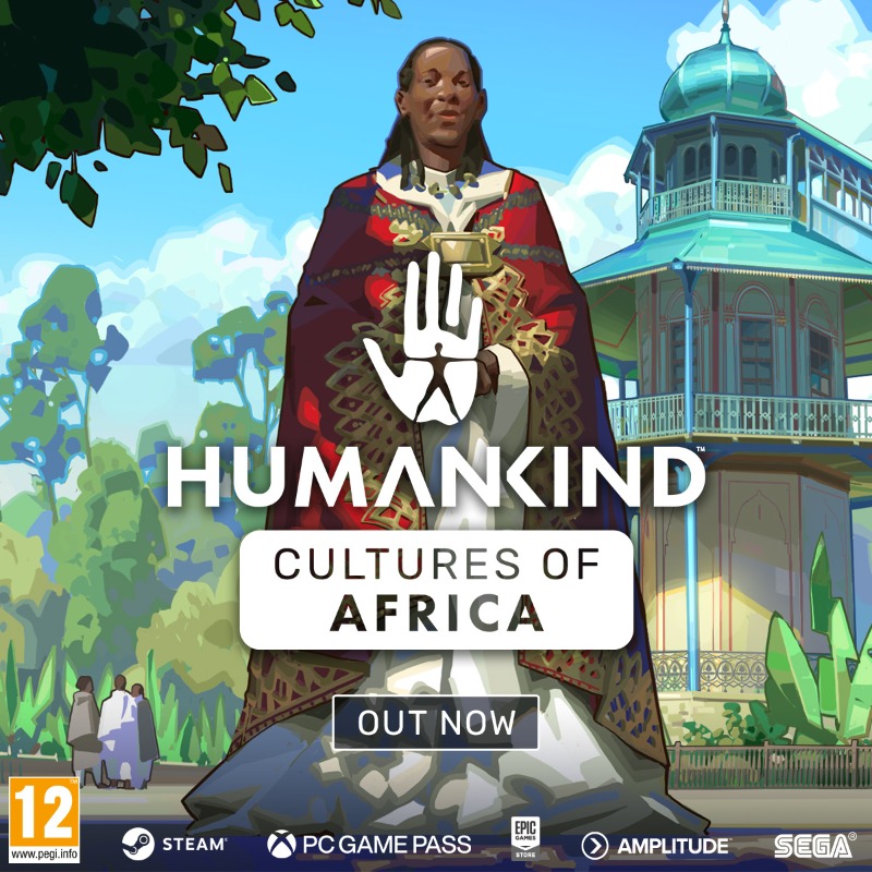 humankindgame's tweet photo. Expand your HUMANKIND™ experience with the Cultures of Africa DLC, available now!