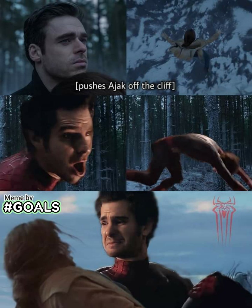 andrew garfield's spiderman saving everybody in the mcu: