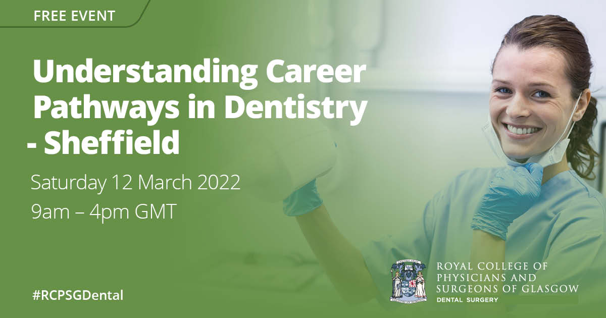 rcpsglasgow's tweet photo. All dental students and early careers dentists can attend our interactive day focused on planning for your future career. The programme for the day also includes wellbeing and improving your application and CV. Register here: https://t.co/3y1eQxWx1e

@SurgeonAndy https://t.co/cb9no4Iuqr