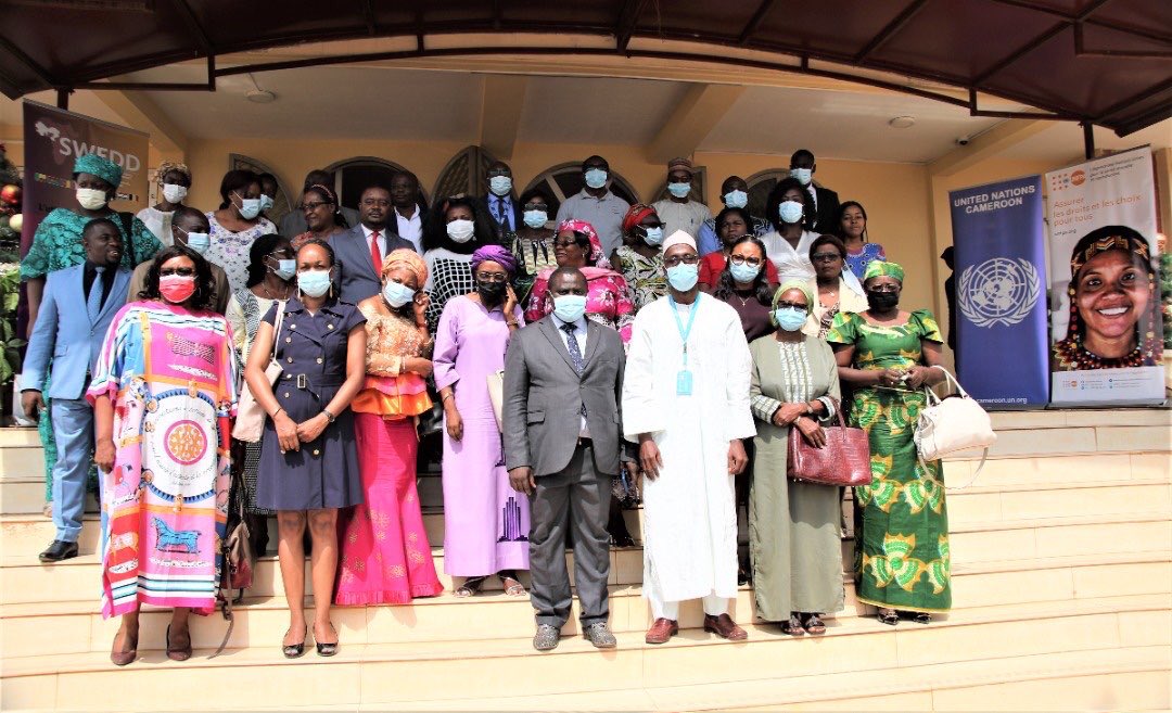 UNFPACameroon's tweet photo. #ProjetSWEDD: Lancement des travaux de validation de la stratégie de communication #SWEDD (Autonomisation des Femmes & #DivDem au #Sahel) du Cameroon🇨🇲. Y participent #MINEPAT, @minproffcmr @WorldBank @UNFPA & des experts sectoriels avec la facilitation de @JohnHopkinsUni1 https://t.co/AoJ8Mi94vF