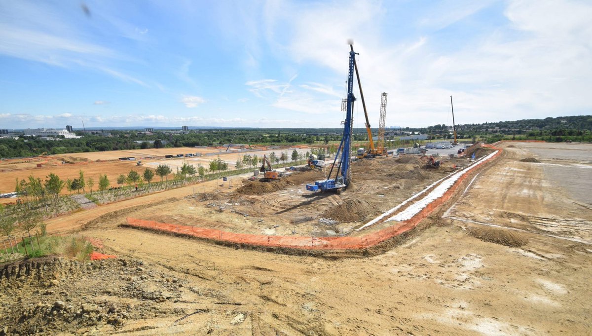 __Buonepsg's tweet photo. Et des nouvelles du chantier.
#PSGTrainingCenter https://t.co/ujFipSHg5o