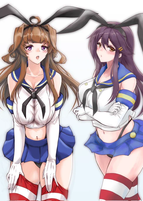 #女の子二人のイラストを貼る見た人もやる
おっぱいばかり(^ω^)⊃🥛 