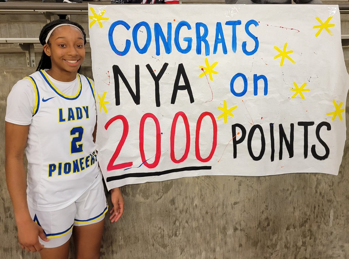 Congratulations to <a href="/ballernya2/">Nya🖤🤩</a> for reaching the 2000 points mark last night!!! We are #bosproud of her!!! 

<a href="/boswellhs/">Boswell High School</a> <a href="/emsisdathletics/">EMS ISD Athletics</a> <a href="/MrsJoditrammell/">Mrs. Trammell</a> <a href="/CaseyGause1/">Casey Gause</a> <a href="/Gosset41/">Brian Gosset</a> <a href="/CFEliteSports/">CyFair Elite Sports</a> <a href="/WMSLadyCats/">WMSLadyCats</a> <a href="/Nienie32/">THE Coach Rob</a> <a href="/GW_WBB/">GW Women's Basketball</a>